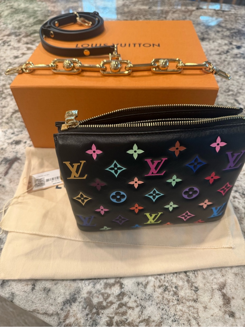 Louis Vuitton Takashi Murakami Coussin BB NV MN